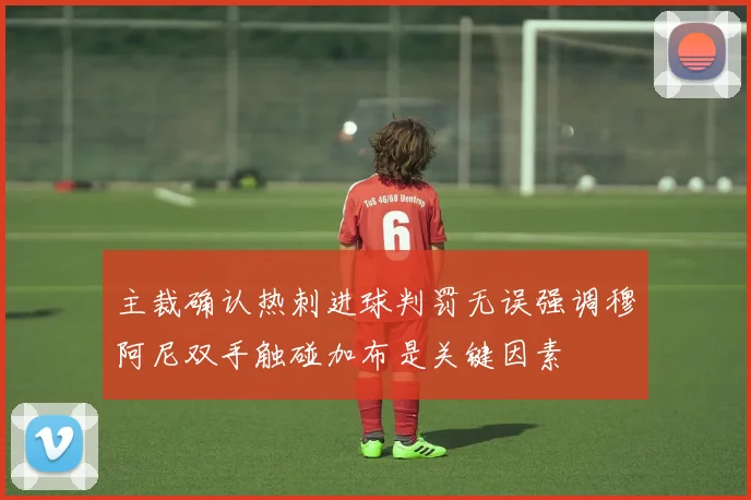 主裁确认热刺进球判罚无误强调穆阿尼双手触碰加布是关键因素